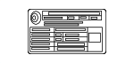 2135840205 - Body: Tire Press Label for Mercedes-Benz Image