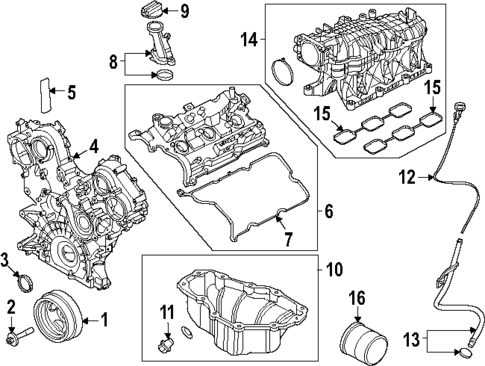 Engine Parts for 2025 INFINITI QX80 #0