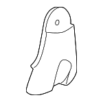 15243892 - Body: Latch Cover for Cadillac: Escalade, Escalade ESV, Escalade EXT | Chevrolet: Avalanche, Silverado 1500, Silverado 2500 HD, Silverado 3500 HD, Suburban 1500, Suburban 2500, Tahoe | GMC: Sierra 1500, Sierra 2500 HD, Sierra 3500 HD, Yukon, Yukon XL 1500, Yukon XL 2500 Image