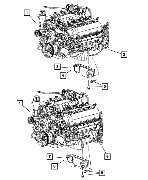Engine Mounting for 2005 Dodge Ram 1500 #2