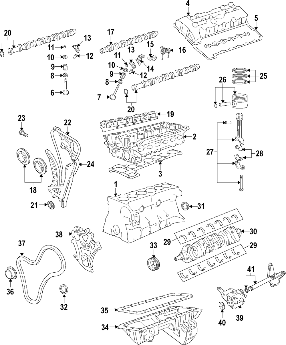 11217580483 - 2011-2019 BMW Crankshaft Without Bearing Shel