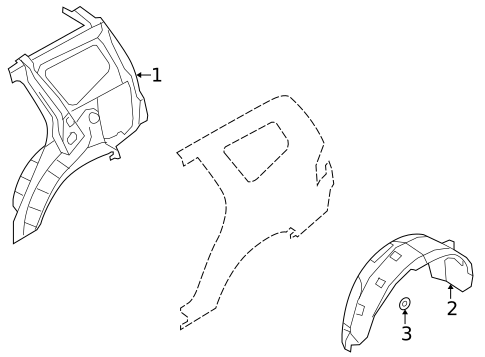 Inner Structure for 2009 Kia Borrego #0
