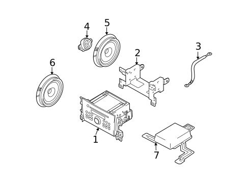 Brackets, Flanges & Hangers for 2006 Suzuki Grand Vitara #0
