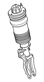 PAC616037 - : Suspension Strut And Coil Spring Assembly for Porsche: Macan Image