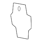 10388361 - Body: Striker Washer for Saab: 9-7x Image