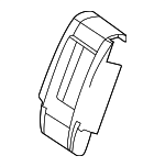 16792031218U00 - Body: Seat Back Cover for Mercedes-Benz Image