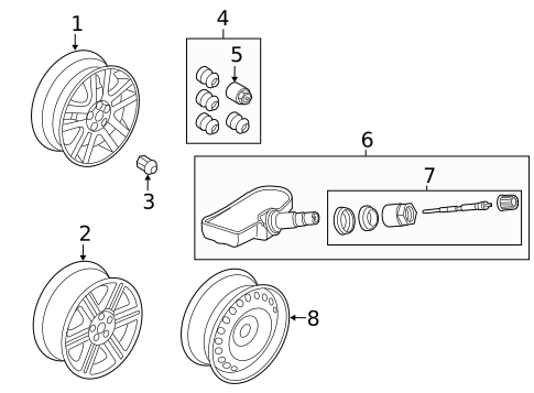 Wheels for 2009 Land Rover LR2 #2