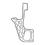 8119548040 - Electrical: Repair Bracket for Lexus: RX330, RX350, RX400h Image
