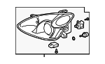 400285648 - : Headlamp Assembly for Lexus Image