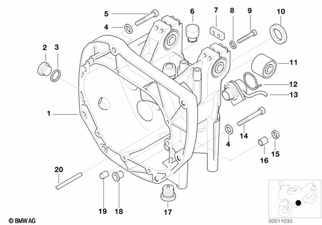 7119905428 - Manual Transmission: Screw Plug - M18X1.5-ZNNIV for BMW-Motorrad Image