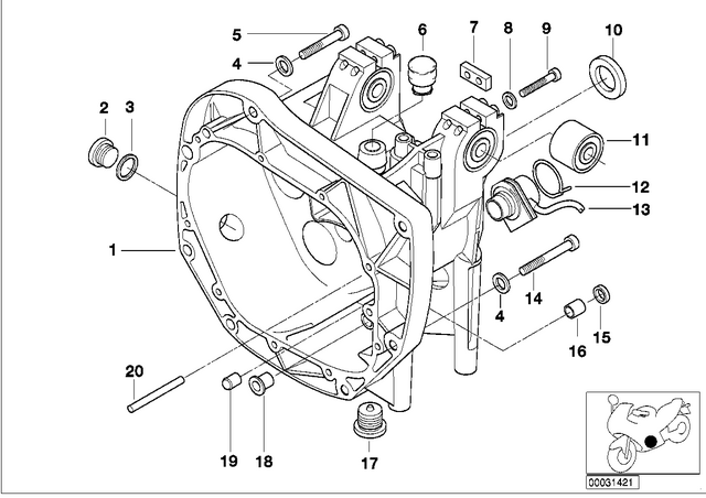 23002330148 - : Torx Bolt - M6X35 for BMW-Motorrad Image