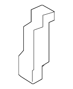 17112284238 - Cooling System: Side Bracket Spacer for BMW Image