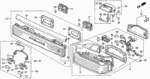 34903SB6671 - Electrical/Exhaust/Heater/Fuel: BULB (12V 32CP) for Honda Image
