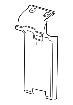 80A885219B - Body: Trim Cover for Audi: Q5, Q5 PHEV, Q5 Sportback, Q8, SQ5, SQ5 Sportback Image