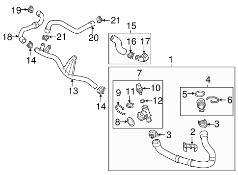 Hoses & Lines for 2018 Volkswagen Tiguan OEM Parts Online