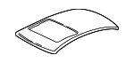2036500109 - Body: Roof Panel for Mercedes-Benz Image
