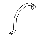 11727836514 - Emission System: Suction Hose for BMW: 525i, 525xi, 528i, 528i xDrive, 528xi, 530i, 530xi, 535i, 535i xDrive, 535xi, 550i, M5, M6 Image
