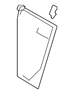 894101E060WK - : 2007-2008 Hyundai Accent - Seat Back Frame for Hyundai: Accent Image