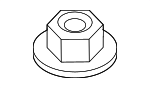 64509123157 - Electrical: Tail Light Nut for Mini Image