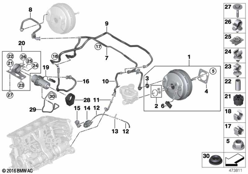Power Brake for 2019 BMW 740eX #0