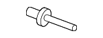 9132667 - Body: Bumper Cover Support Rail Rivet for GM Image
