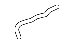 19501R40A01 - Cooling System: Upper Hose for Honda: Accord, Crosstour Image