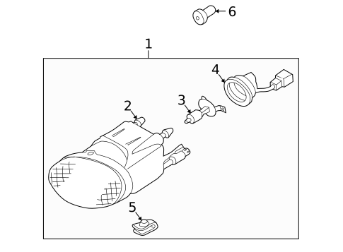 Fog Lamps for 2001 Nissan Maxima #0