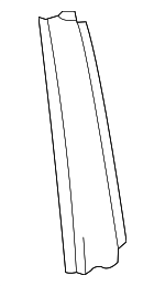 7576250020 - Body: Front Molding for Lexus: LS430 Image