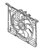 17428472268 - : Fan Module for BMW: 530i, 540d xDrive, 540i Image