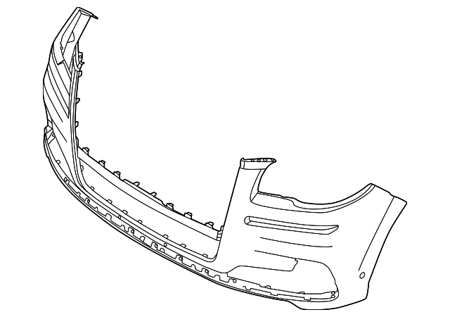 2022-2024 Lincoln Navigator Bumper Cover NL7Z-17D957-AAPTM | OEM