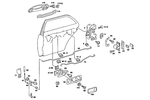 1267300835 - Doors: Door Lock for Mercedes-Benz Image