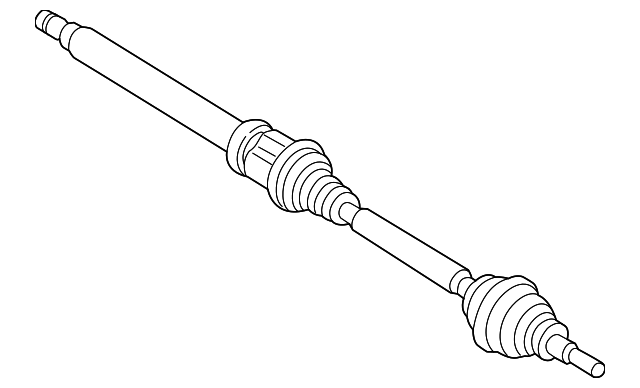 TX-1176 - Motorcraft™ Axle Assembly - 2013-2019 Ford