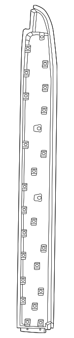 7JG46JXWAA - Body: Inner Cover for Ram: ProMaster EV Image