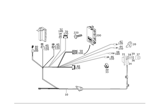 Electrical Parts Used for Trailer Coupling for 2002 Mercedes-Benz C230 #0