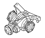 B0500043J - Universals &amp; Rear Axle: Differential Assembly for Audi Image