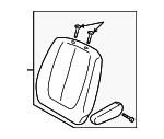 8530150JA0KK2 - : Seat Back Assembly for Suzuki Image