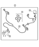 68046310AA - Mopar Accessories - Component Parts: Tie Strap for Mopar Image