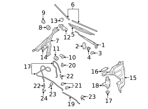 Wipers for 2005 Mini Cooper #0
