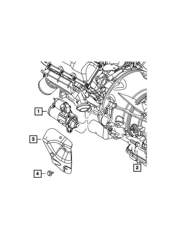 R6029722AA - Electrical: Engine Starter, Remanufactured for Mopar Image image