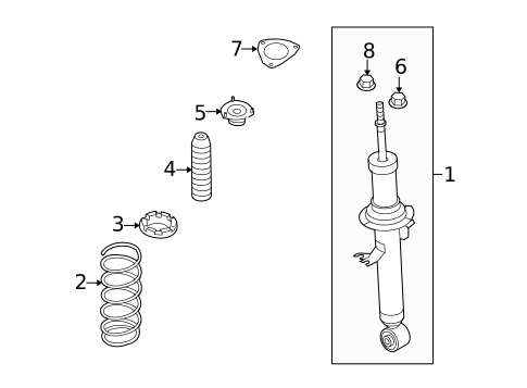 Struts & Components for 2010 Nissan 370Z #0