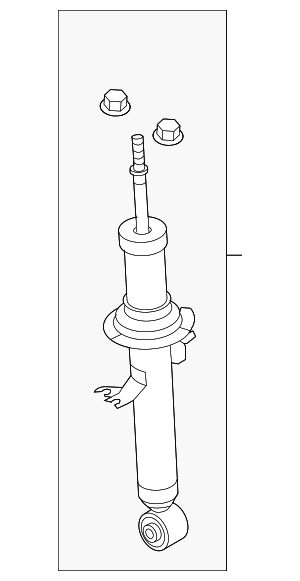 E61106GA0A - : Strut for Nissan: 370Z Image