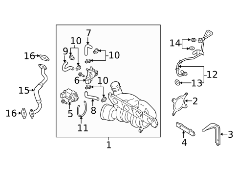 Turbocharger & Components for 2012 Volkswagen GTI #0