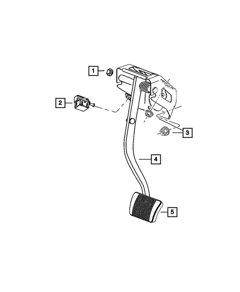 Brake Pedals for 2013 Dodge Charger #1
