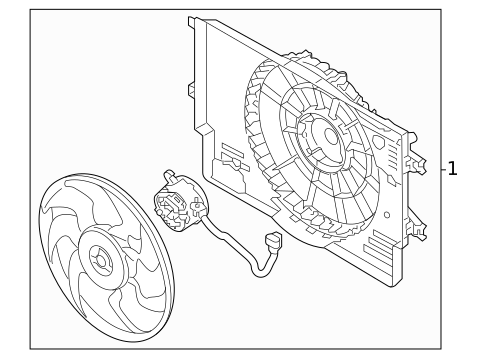Cooling Fan for 2026 Kia EV9 #0
