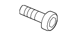 N91233001 - Electrical: Seat Belt Receptacle Bolt for Audi Image