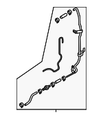 59140J6100 - Body: Vacuum Hose for Kia: K900 Image
