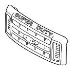 7C3Z8200CE - Body: Grille for Ford: F-250 Super Duty, F-350 Super Duty, F-450 Super Duty Image