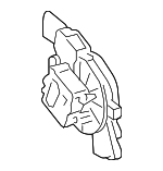 871060E110 - HVAC: Actuator for Lexus: ES250, ES300h, ES350, RX350, RX350L, RX450h, RX450hL, UX200, UX250h, UX300h Image