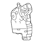 871060E100 - HVAC: Actuator for Lexus: ES250, ES300h, ES350, NX200t, NX250, NX300, NX300h, NX350, NX350h, NX450h+, RX350, RX350h, RX350L, RX450h, RX450h+, RX450hL, RX500h, RZ300e, RZ450e, UX200, UX250h, UX300h Image