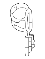 LR025875 - Body: Windshield Pillar Speaker for Land Rover: Defender 110, Defender 130, Defender 90, Discovery, Discovery Sport, Range Rover, Range Rover Evoque, Range Rover Sport, Range Rover Velar Image